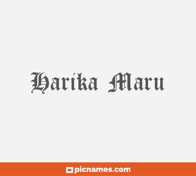 Harika Maru